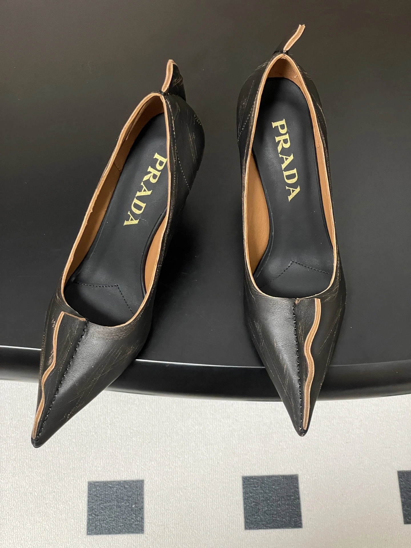 COCO-- Pr141 1I194O_V69_F0Y71_F_A085 Calfskin sheepskin Heel height ：8.5cm item:E-X198J1716
